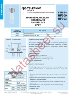 RF300-12 datasheet  